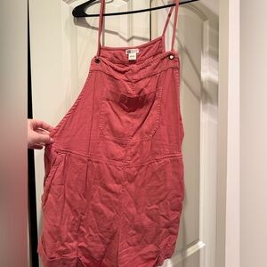 Billabong Pink Overalls